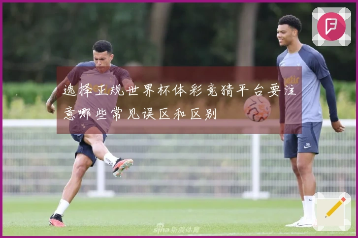 选择正规世界杯体彩竞猜平台要注意哪些常见误区和区别