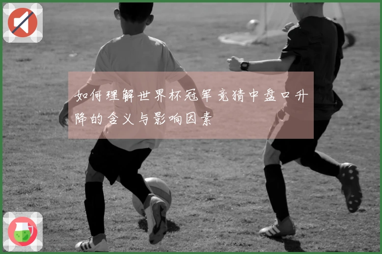 如何理解世界杯冠军竞猜中盘口升降的含义与影响因素