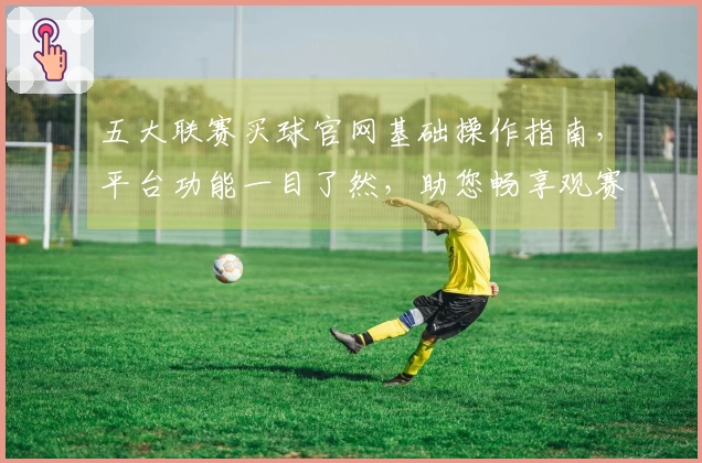 五大联赛买球官网基础操作指南，平台功能一目了然，助您畅享观赛体验