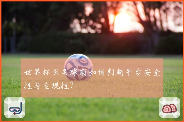 世界杯买足球前如何判断平台安全性与合规性？